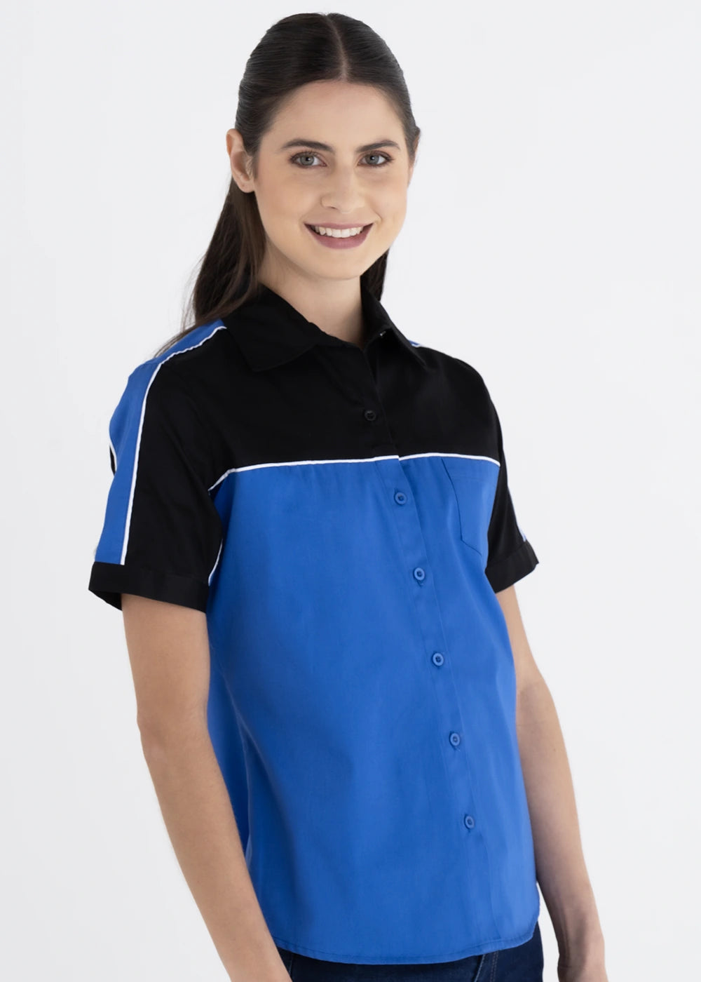 Blusa Mujer Manga Corta Scuderia