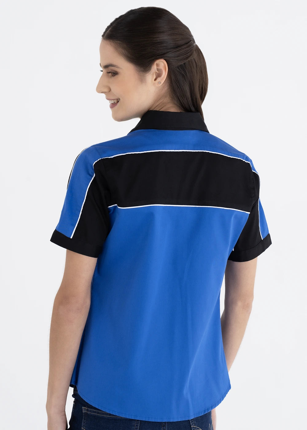 Blusa Mujer Manga Corta Scuderia