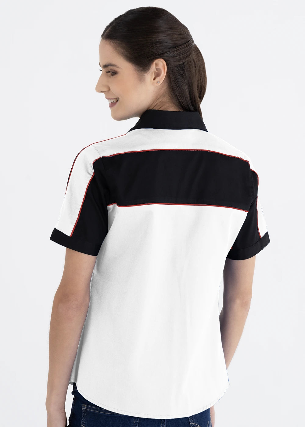 Blusa Mujer Manga Corta Scuderia