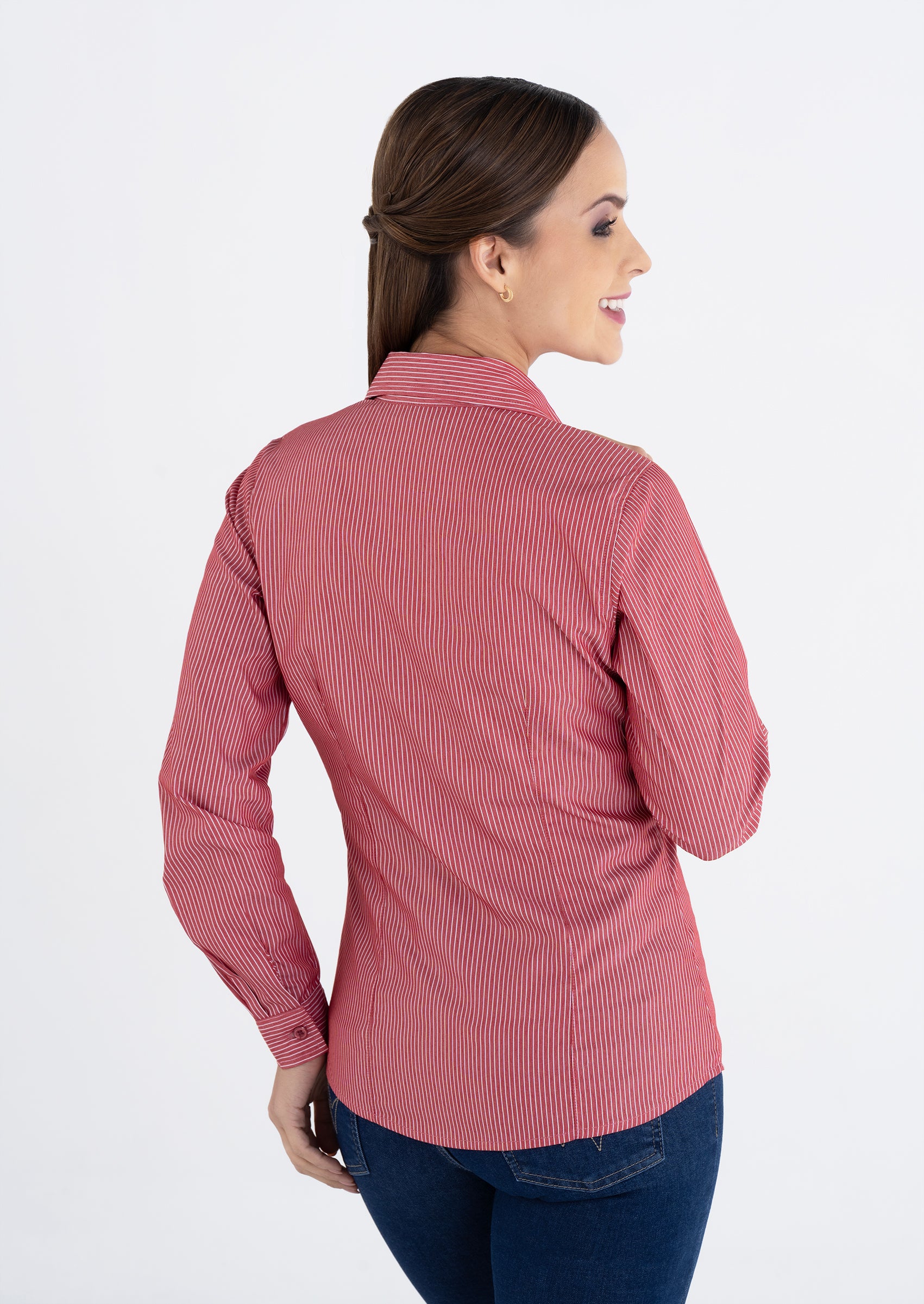 BLUSA SELEN ROJO MANGA LARGA