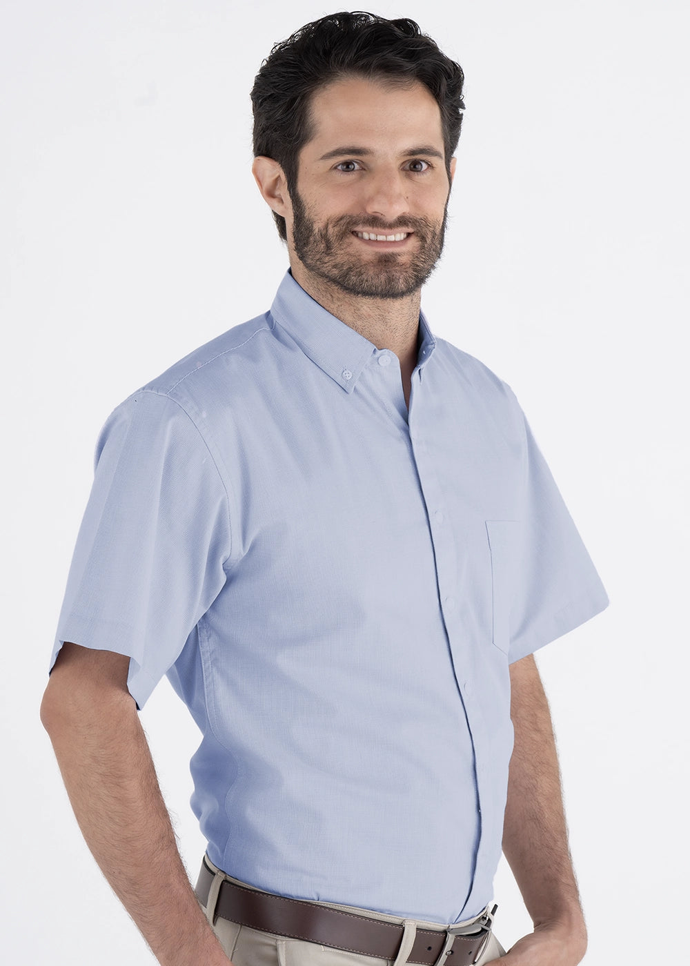 Camisa Hombre Manga Corta Sidón