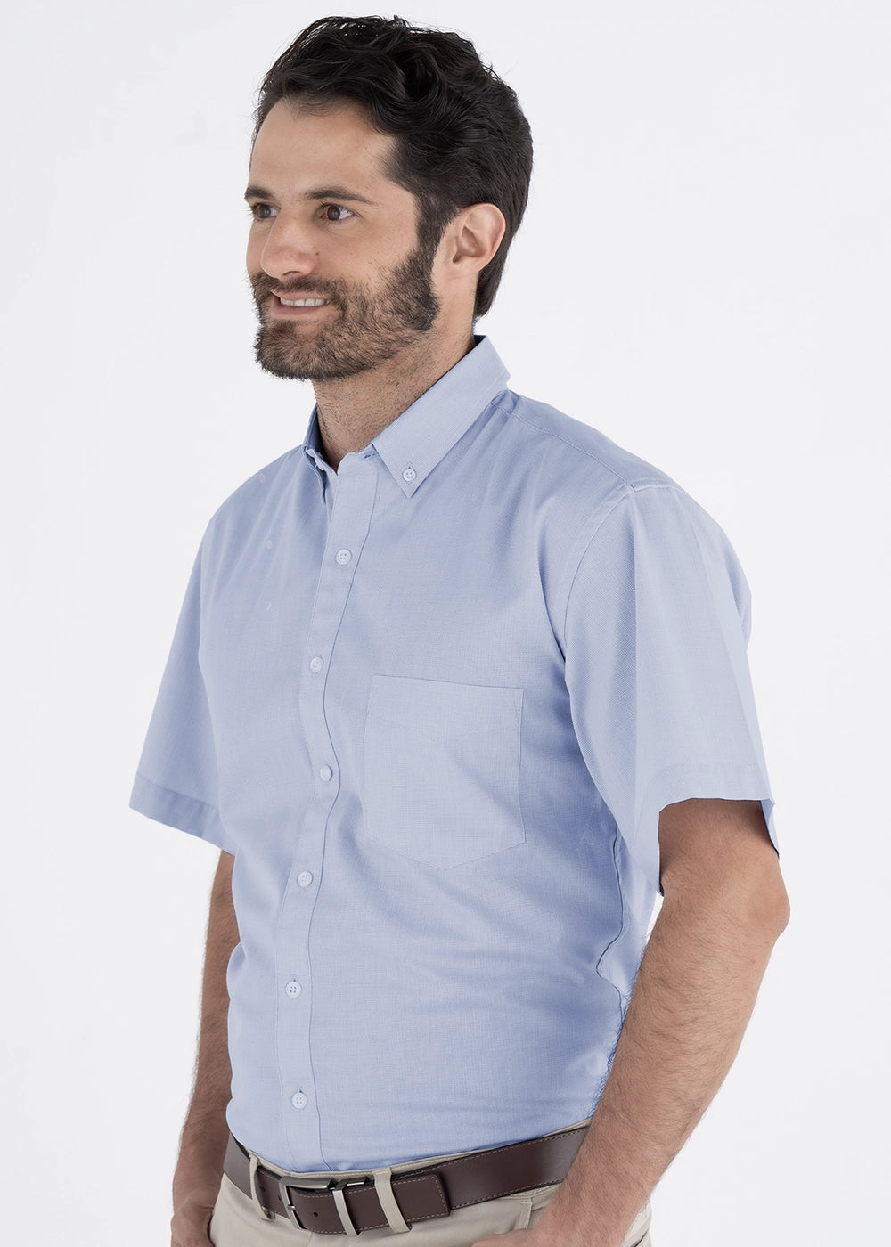 Camisa Hombre Manga Corta Sidón