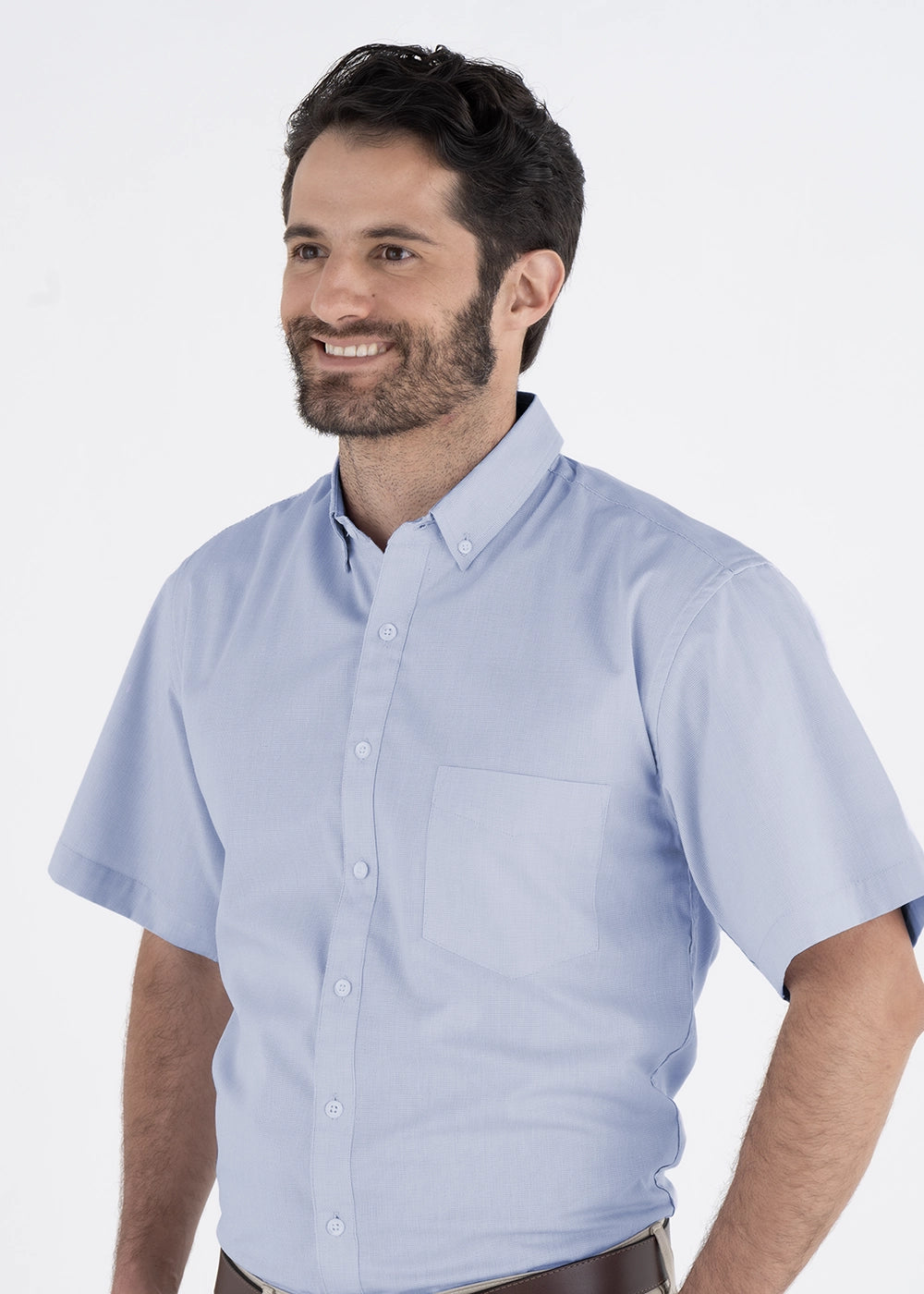 Camisa Hombre Manga Corta Sidón