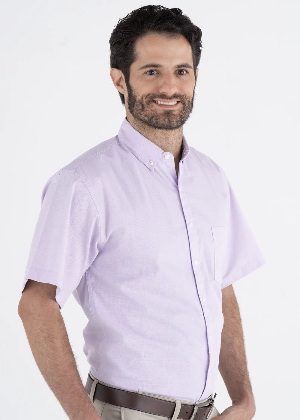 Camisa Hombre Manga Corta Sidón