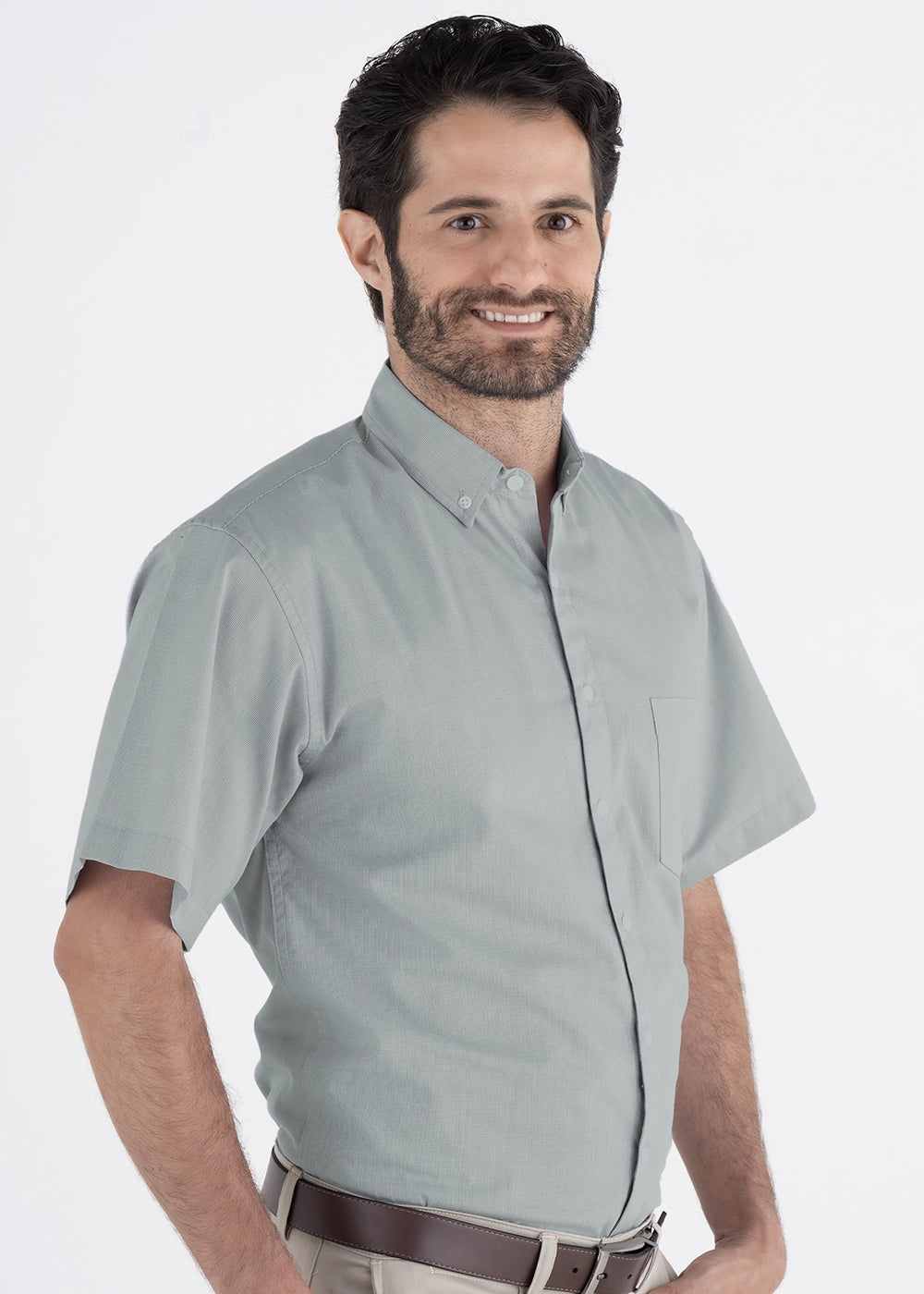 Camisa Hombre Manga Corta Sidón
