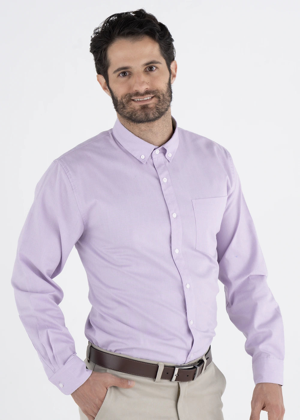 Camisa Hombre Manga Larga Sidón