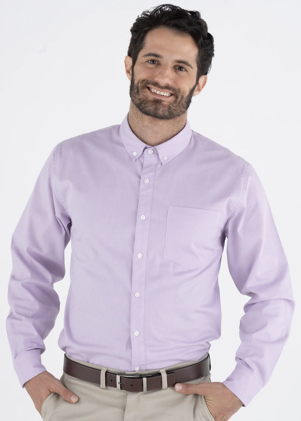 Camisa Hombre Manga Larga Sidón
