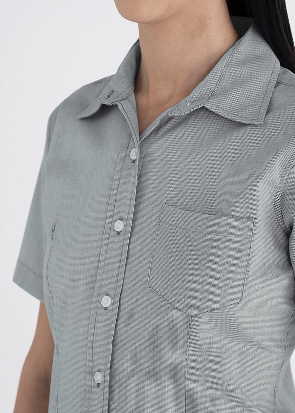 Blusa Mujer Manga Corta Sidón