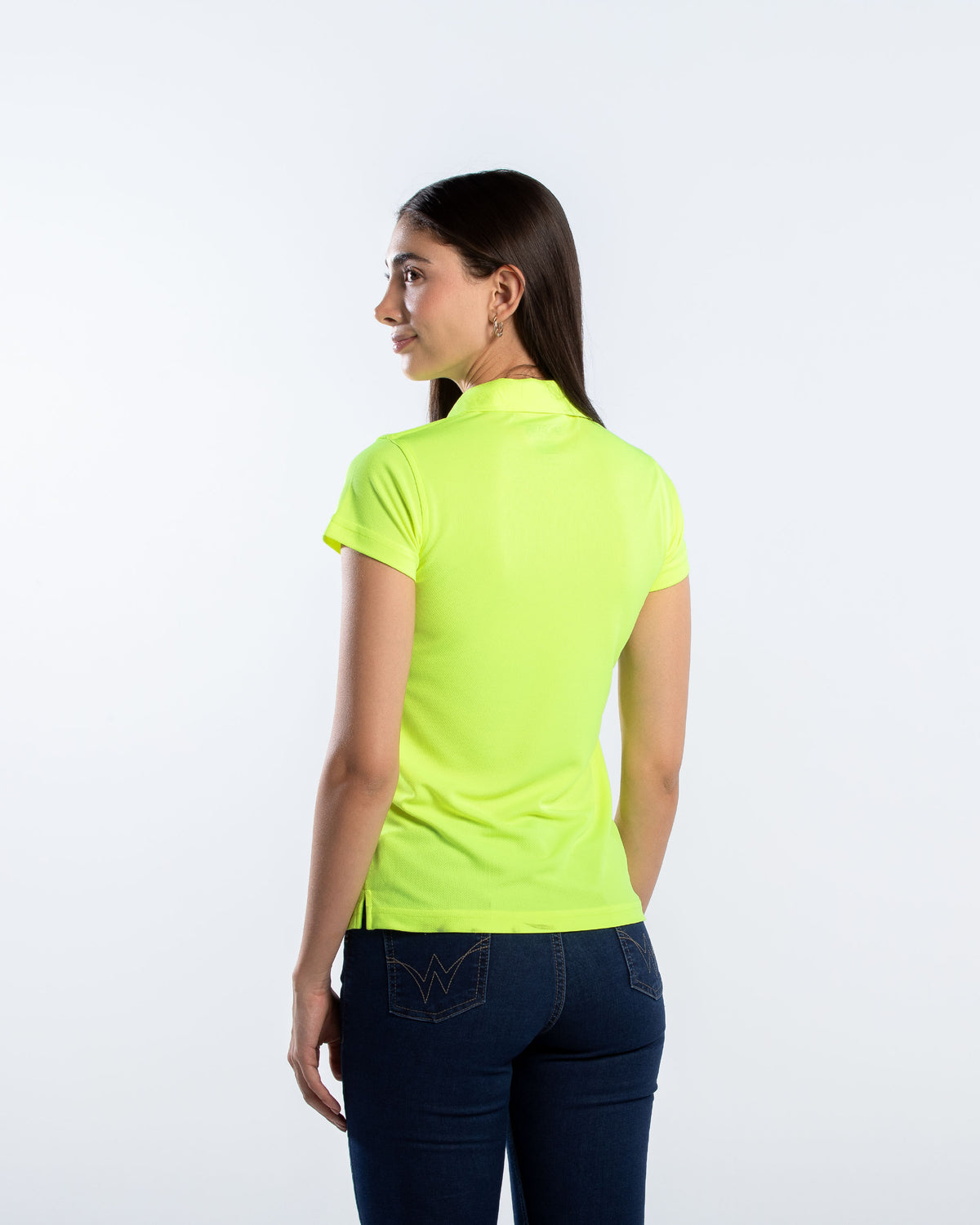 Playera Tipo Polo Mujer Manga Corta Sportiva