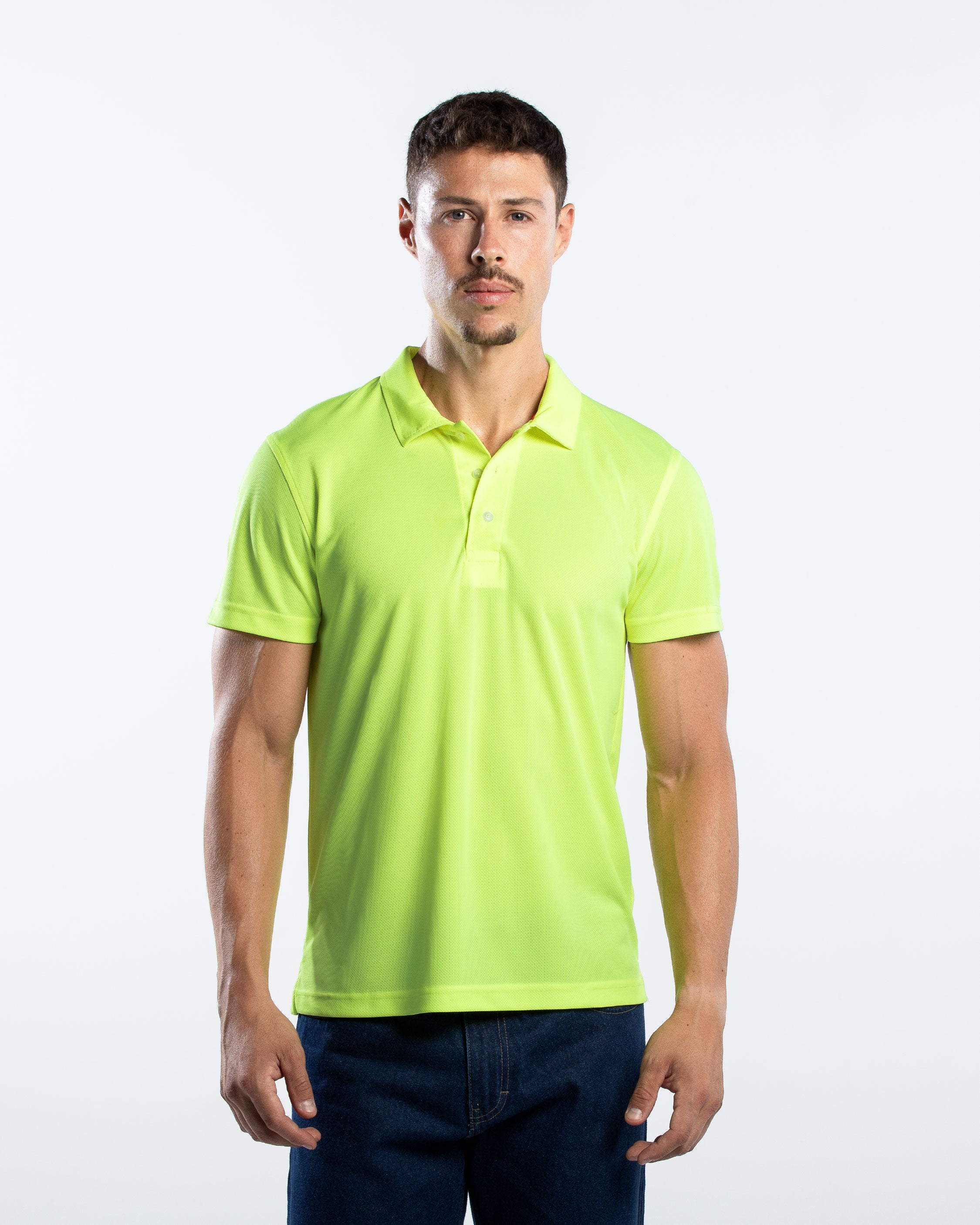 Playera Tipo Polo Hombre Manga Corta Sportiva