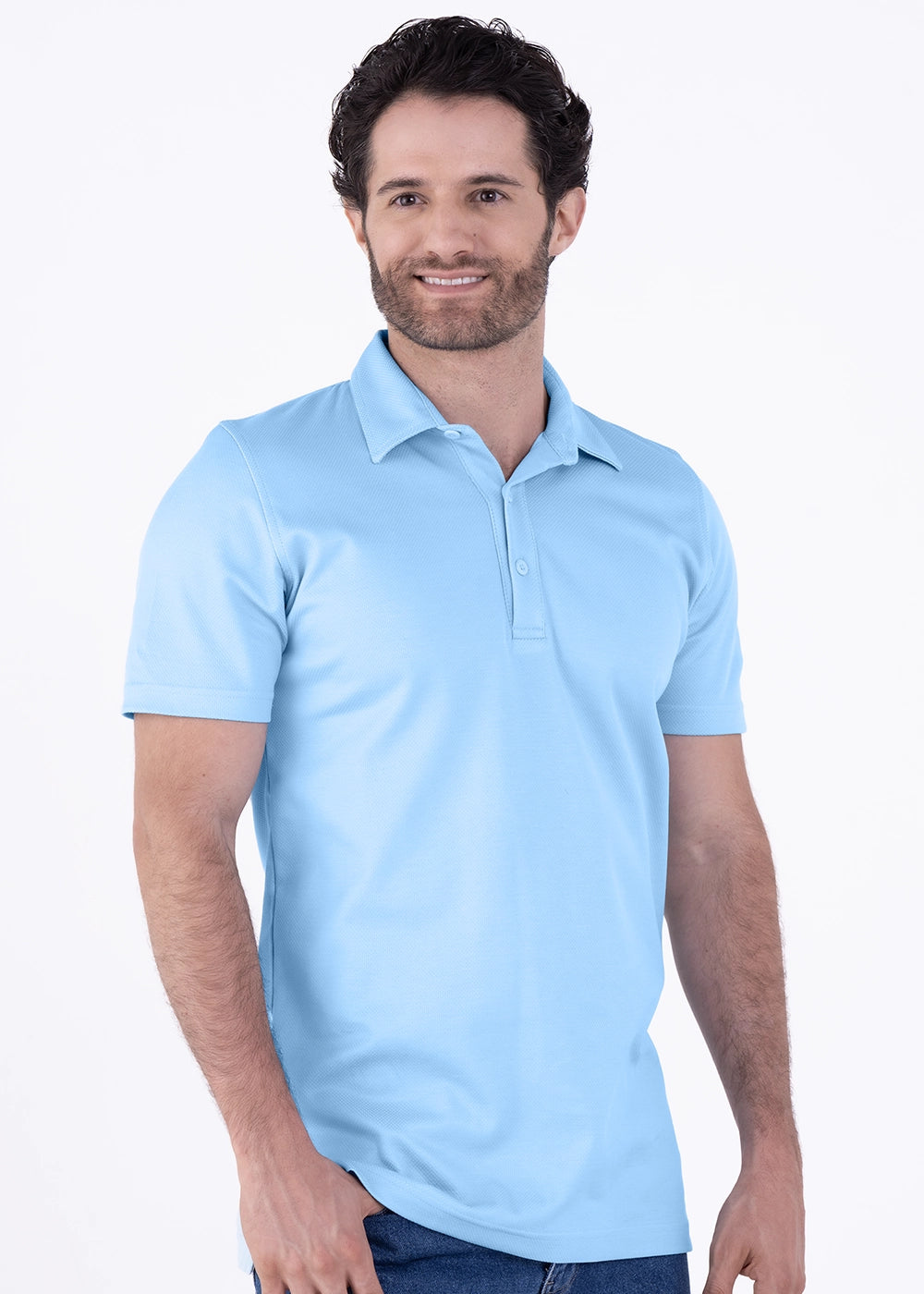 Playera Tipo Polo Hombre Manga Corta Sportiva Luxx