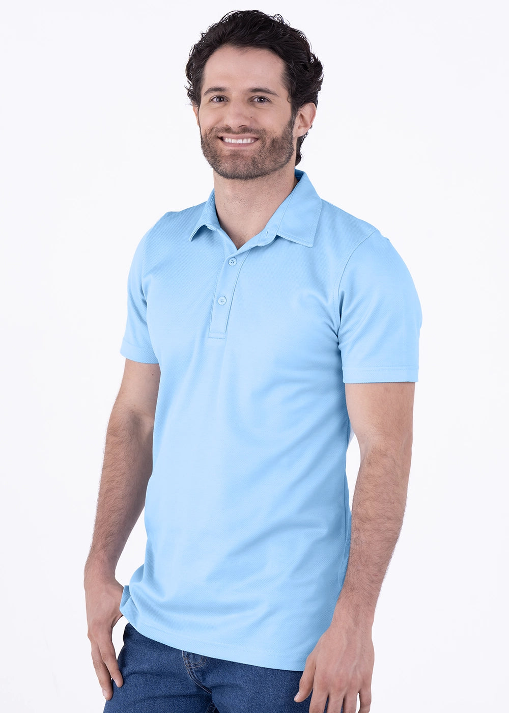 Playera Tipo Polo Hombre Manga Corta Sportiva Luxx
