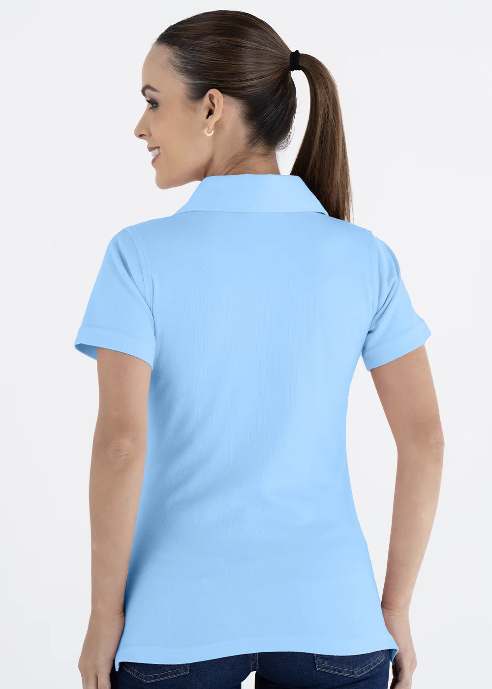 Playera Tipo Polo Mujer Manga Corta Sportiva Luxx
