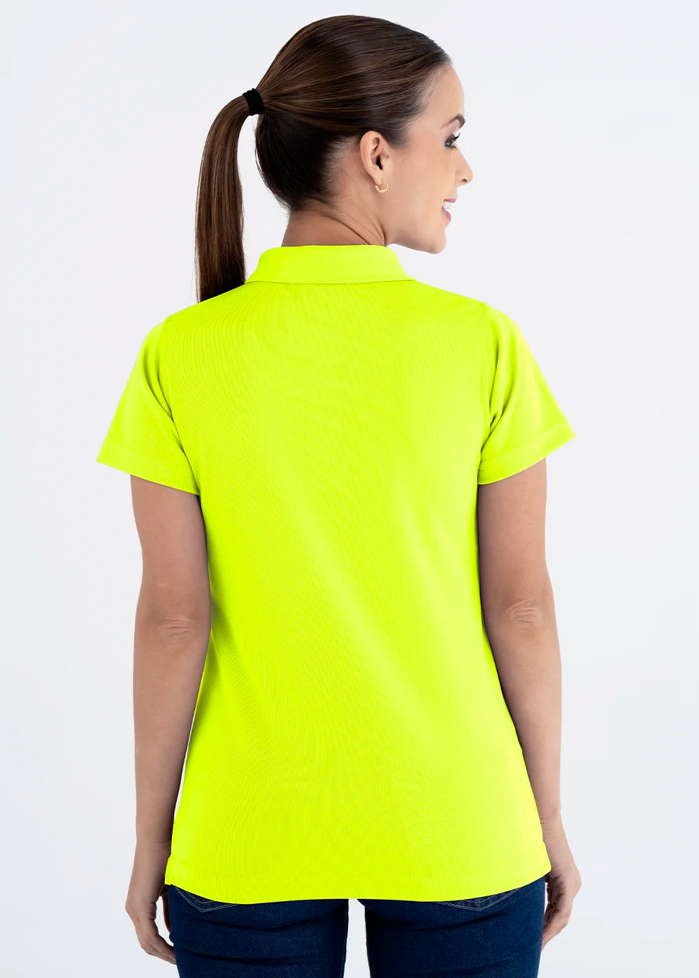 Playera Tipo Polo Mujer Manga Corta Sportiva
