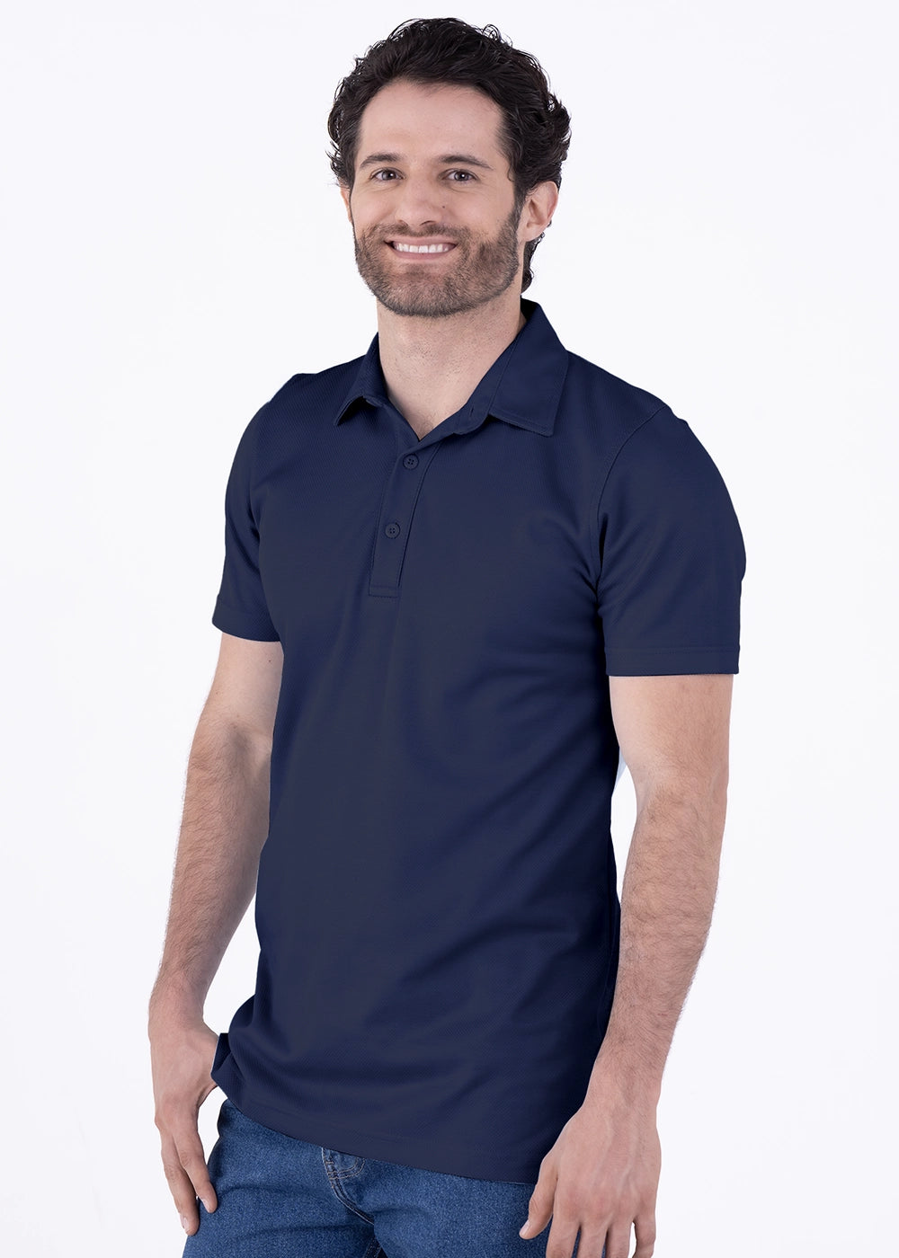 Playera Tipo Polo Hombre Manga Corta Sportiva Luxx