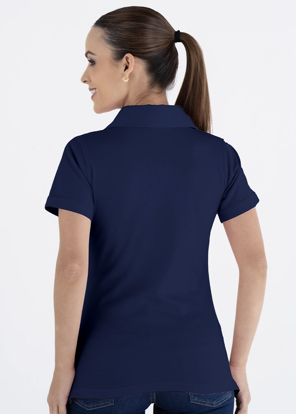 Playera Tipo Polo Mujer Manga Corta Sportiva Luxx