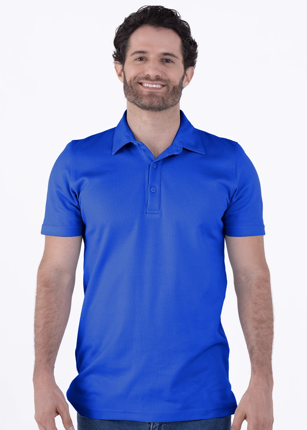 Playera Tipo Polo Hombre Manga Corta Sportiva Luxx