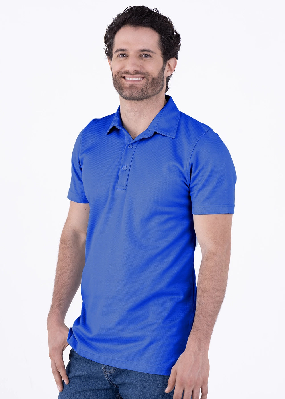 Playera Tipo Polo Hombre Manga Corta Sportiva Luxx