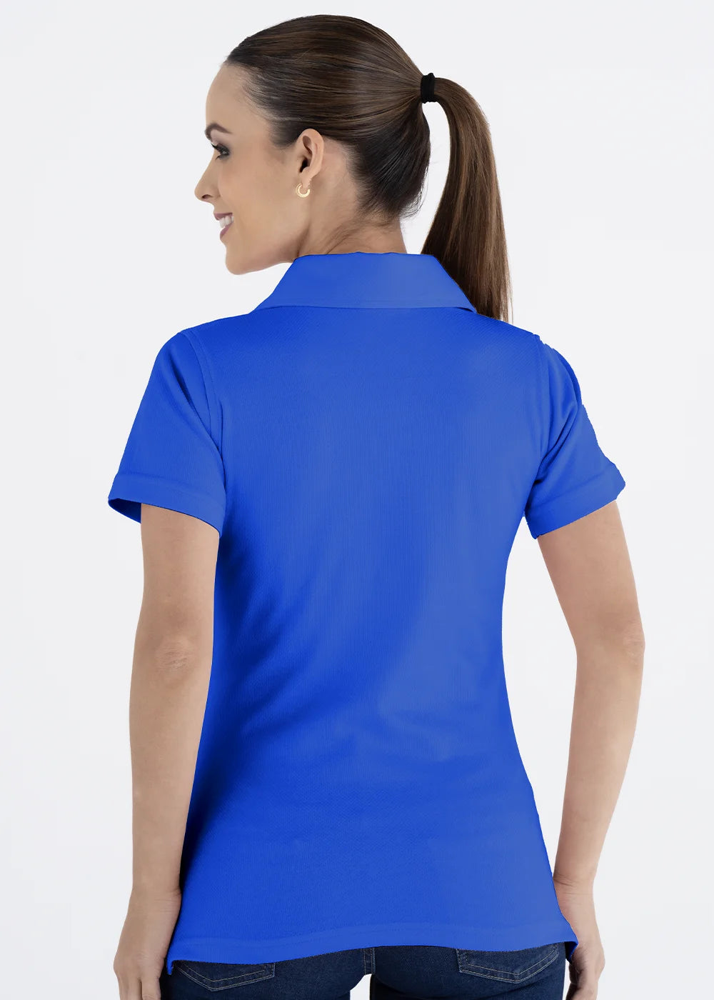 Playera Tipo Polo Mujer Manga Corta Sportiva Luxx