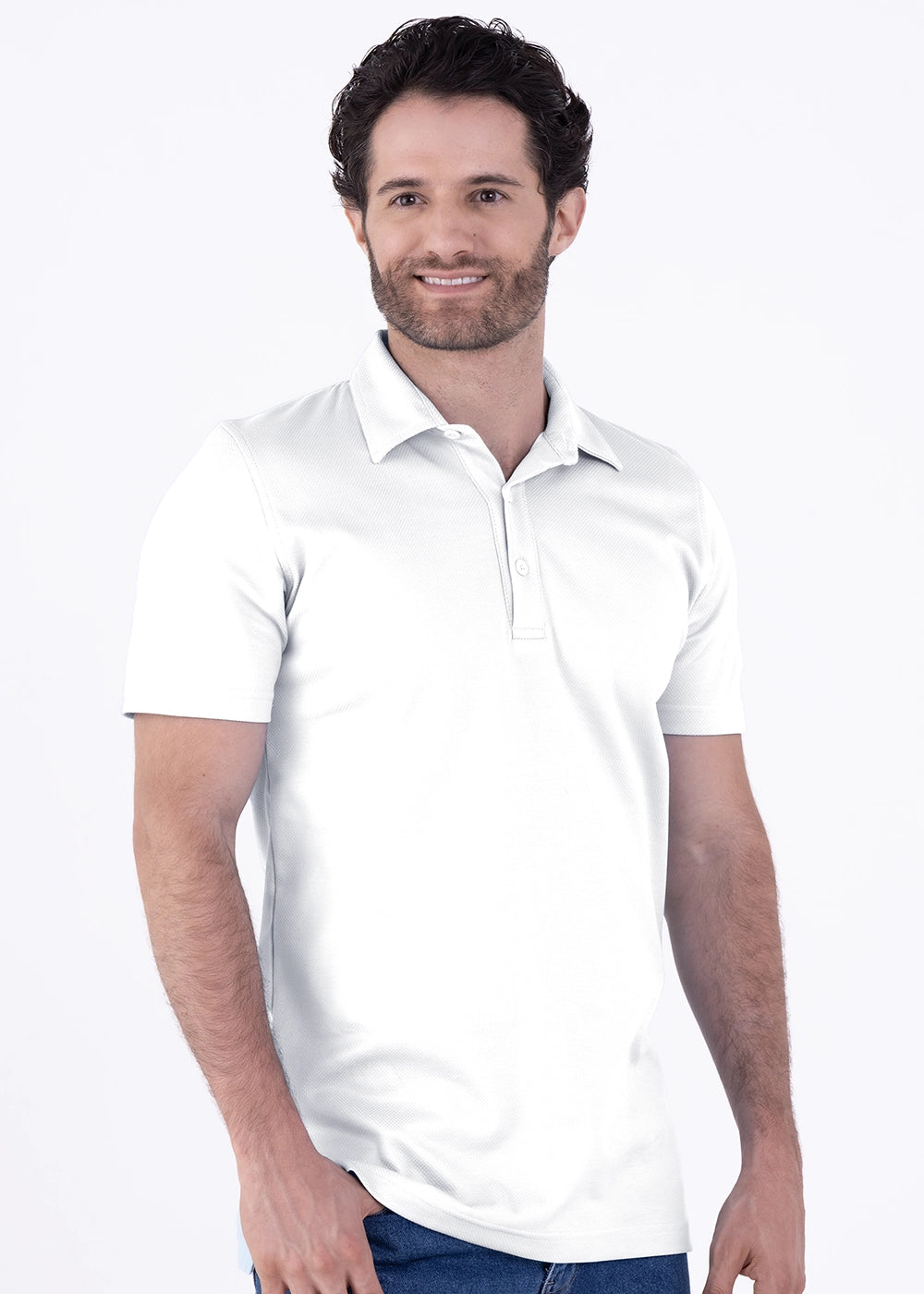 Playera Tipo Polo Hombre Manga Corta Sportiva Luxx