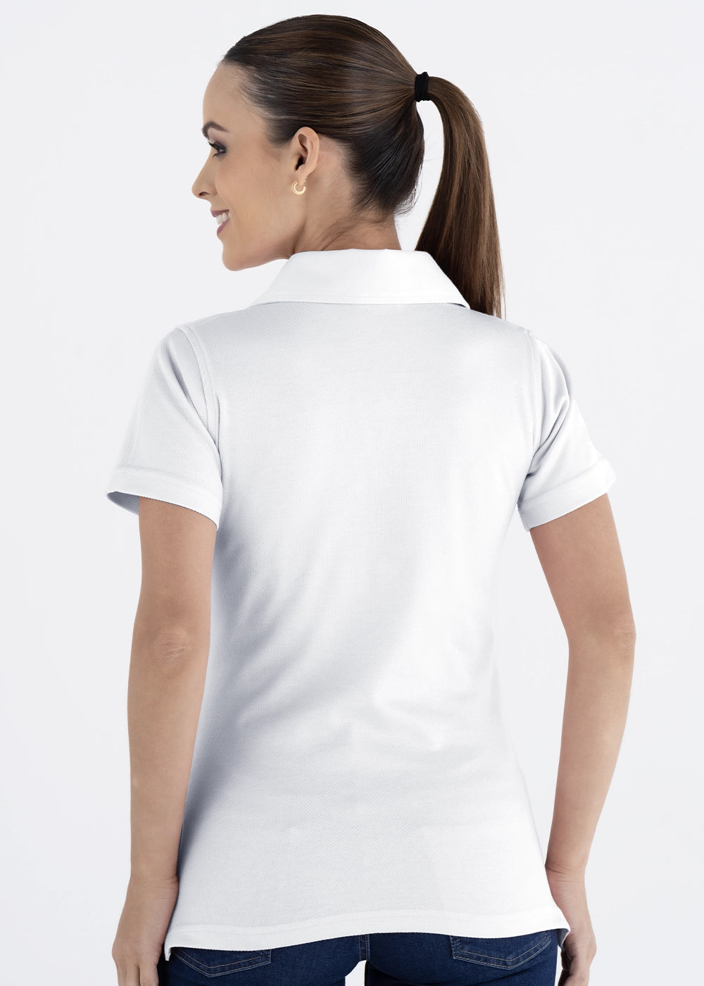 Playera Tipo Polo Mujer Manga Corta Sportiva Luxx