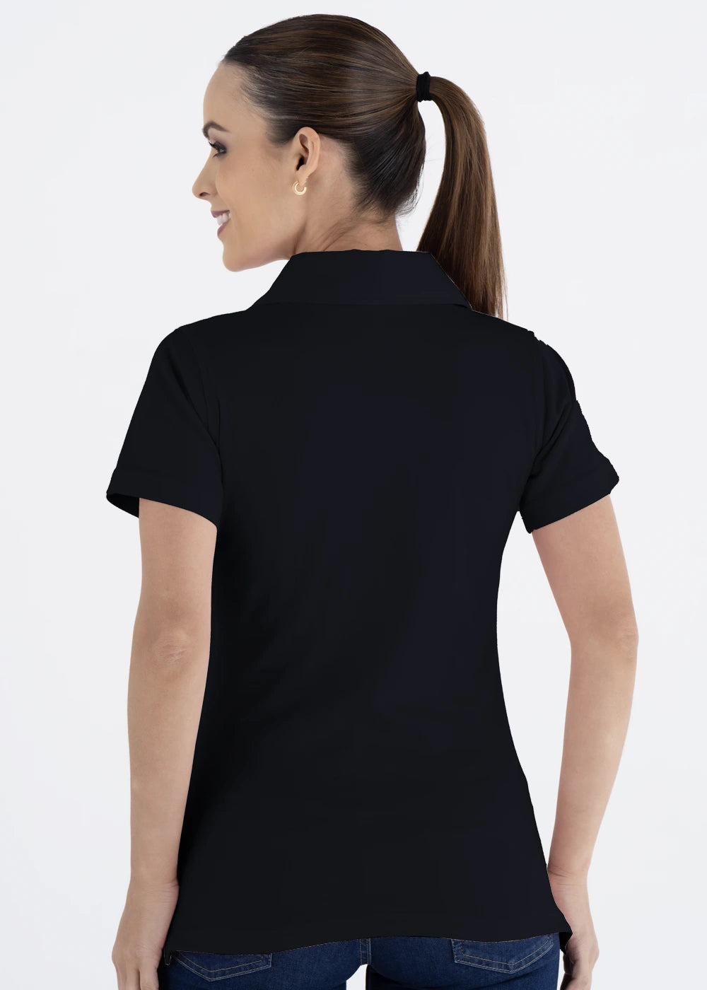 Playera Tipo Polo Mujer Manga Corta Sportiva Luxx