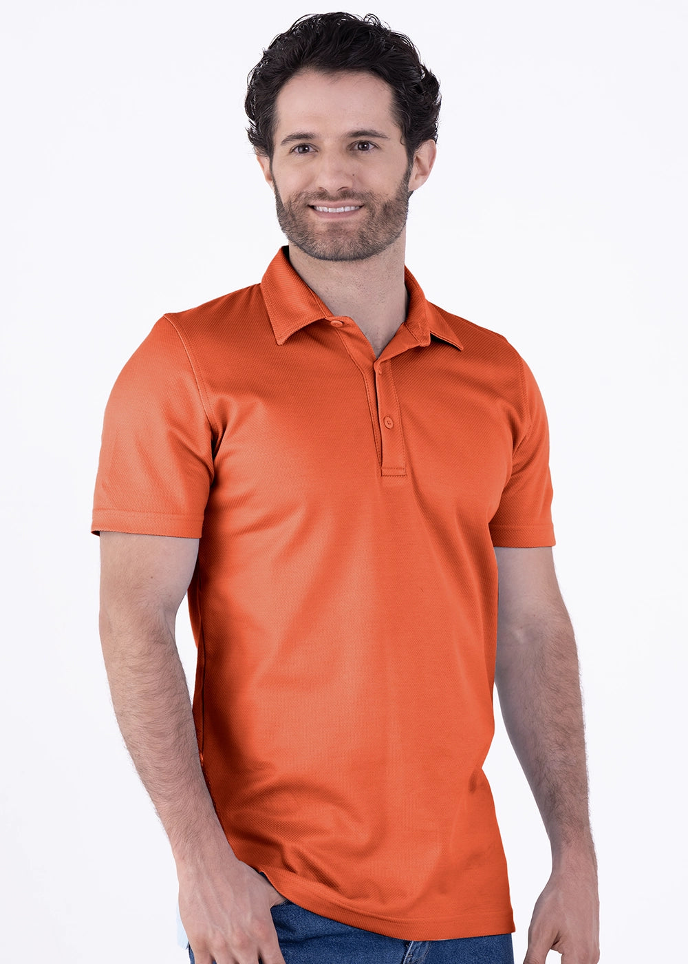 Playera Tipo Polo Hombre Manga Corta Sportiva Luxx