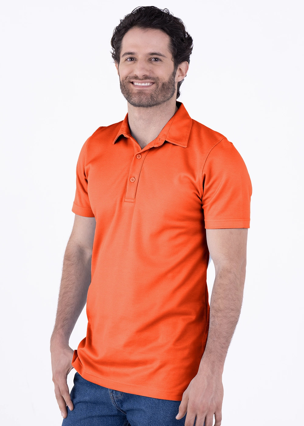 Playera Tipo Polo Hombre Manga Corta Sportiva Luxx