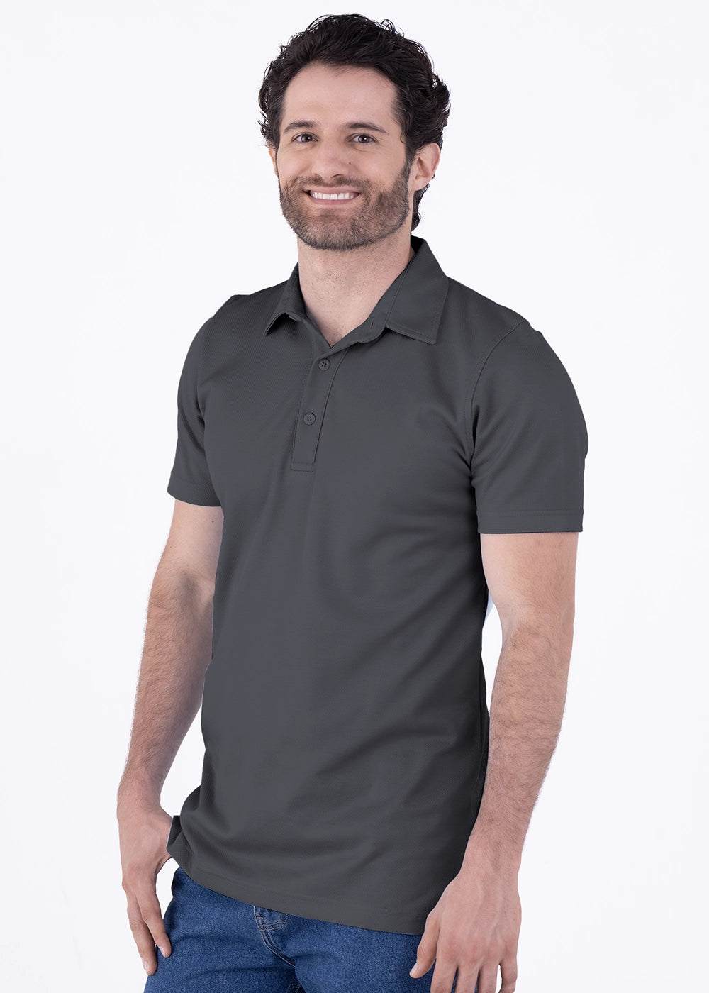 Playera Tipo Polo Hombre Manga Corta Sportiva Luxx