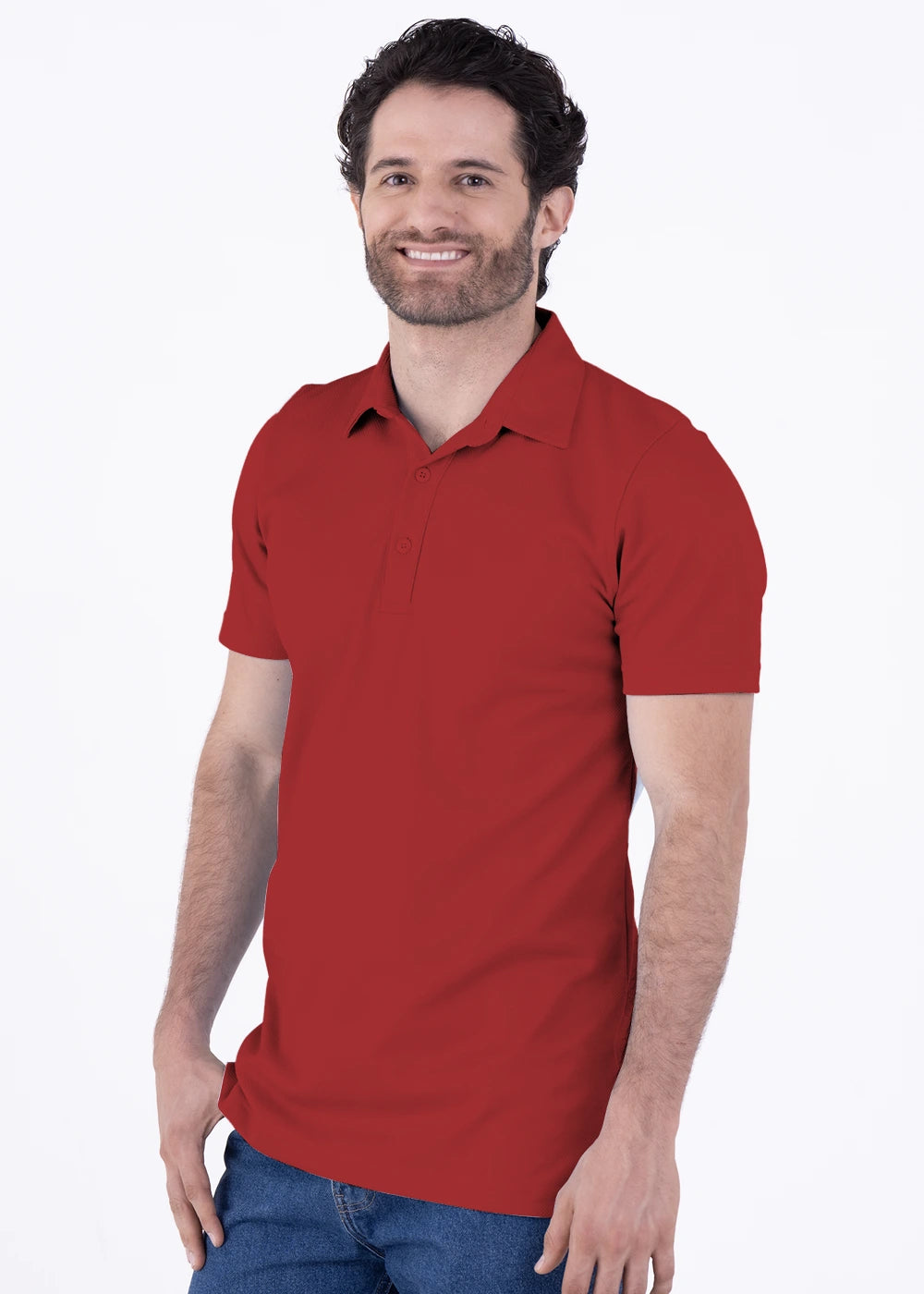 Playera Tipo Polo Hombre Manga Corta Sportiva Luxx