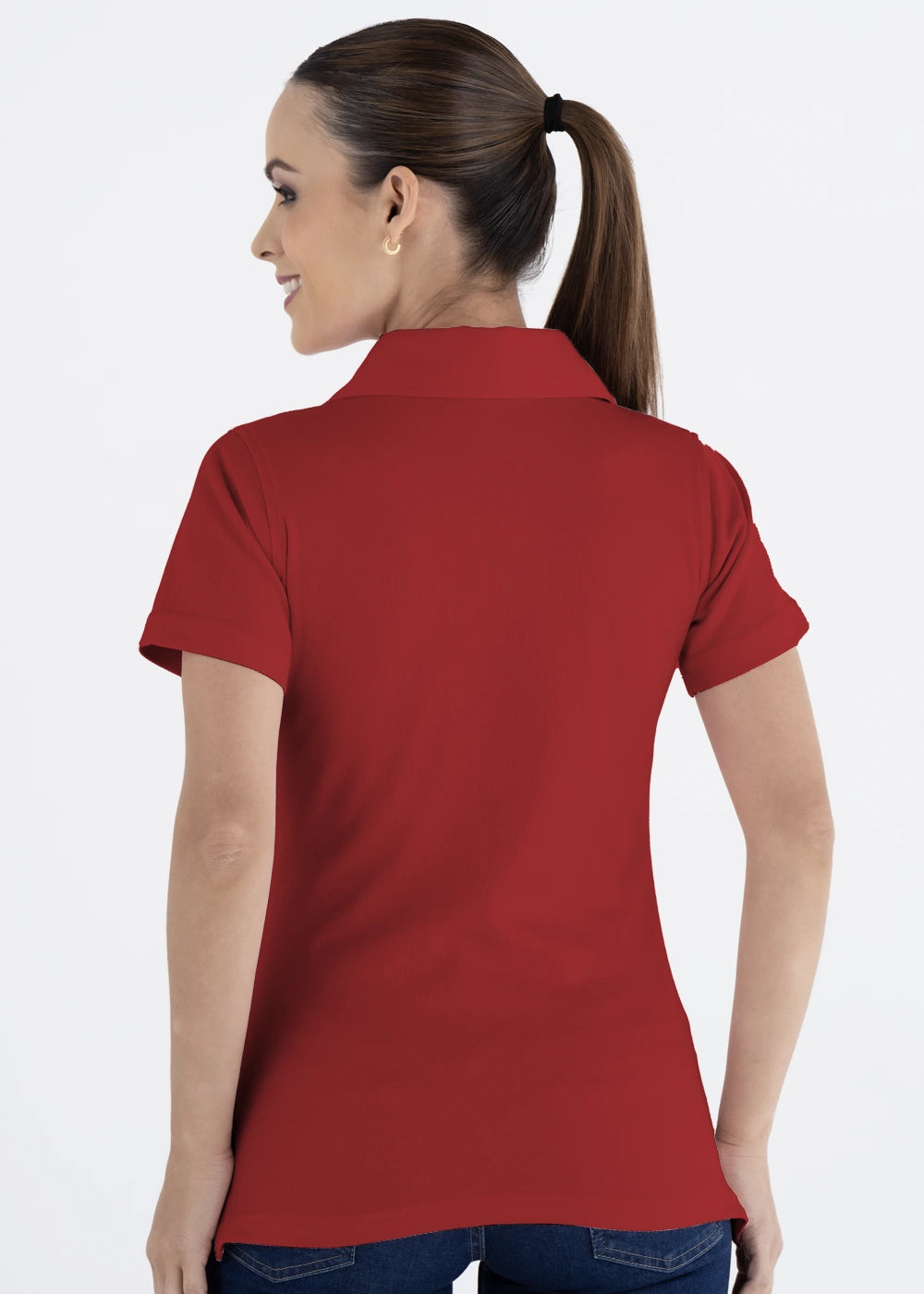 Playera Tipo Polo Mujer Manga Corta Sportiva Luxx