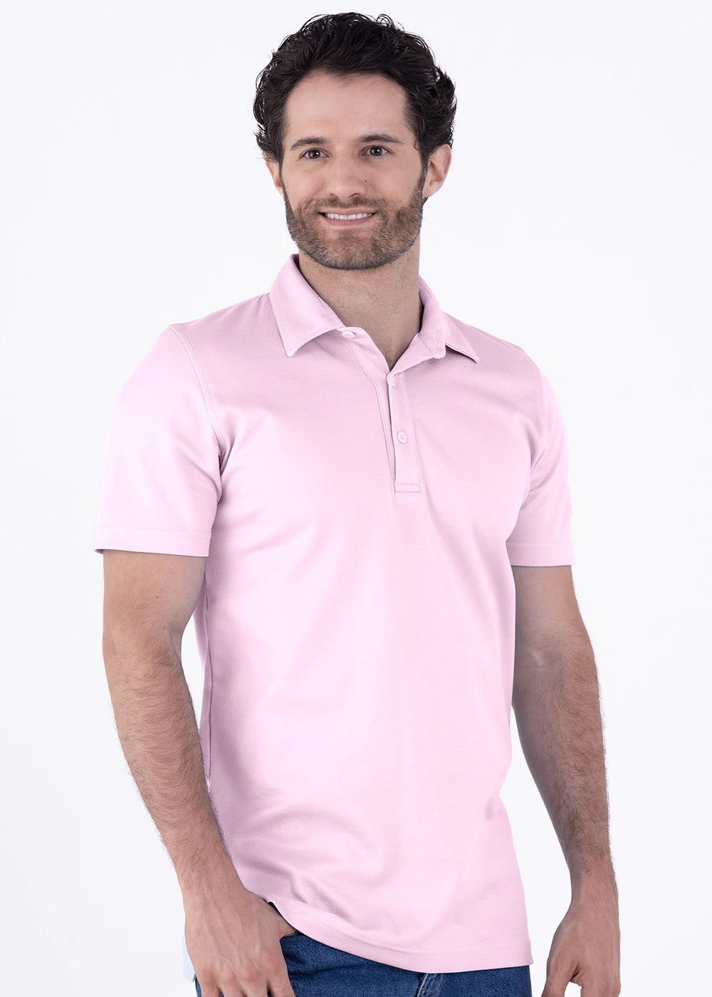 Playera Tipo Polo Hombre Manga Corta Sportiva Luxx