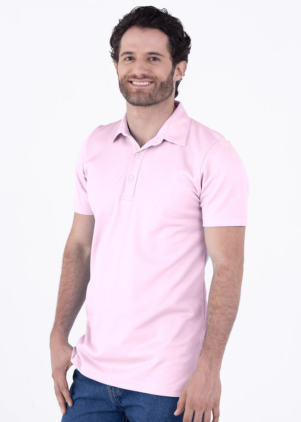 Playera Tipo Polo Hombre Manga Corta Sportiva Luxx