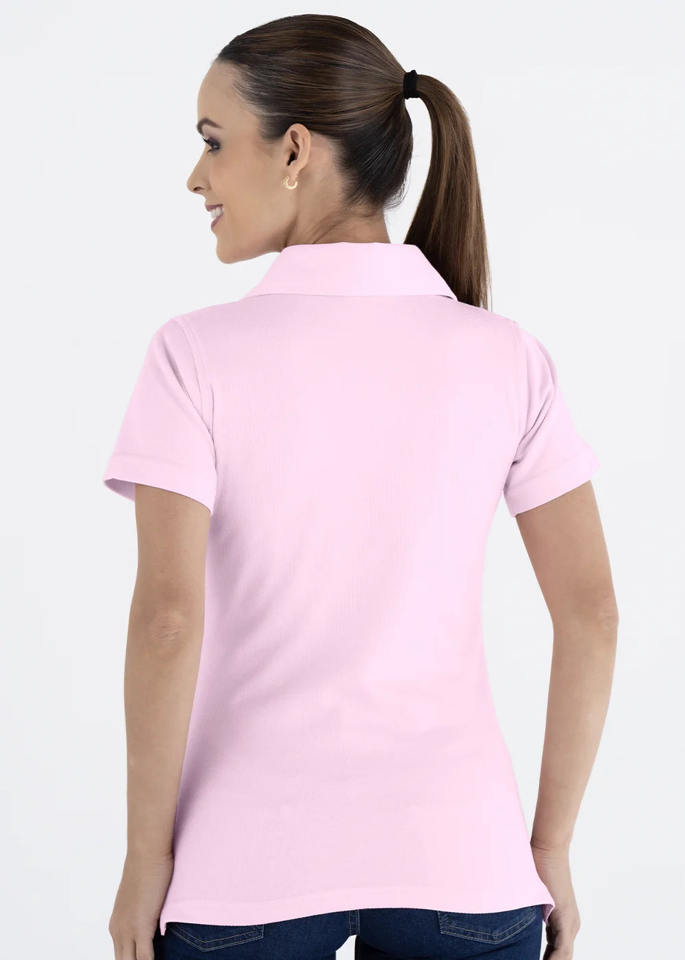 Playera Tipo Polo Mujer Manga Corta Sportiva Luxx