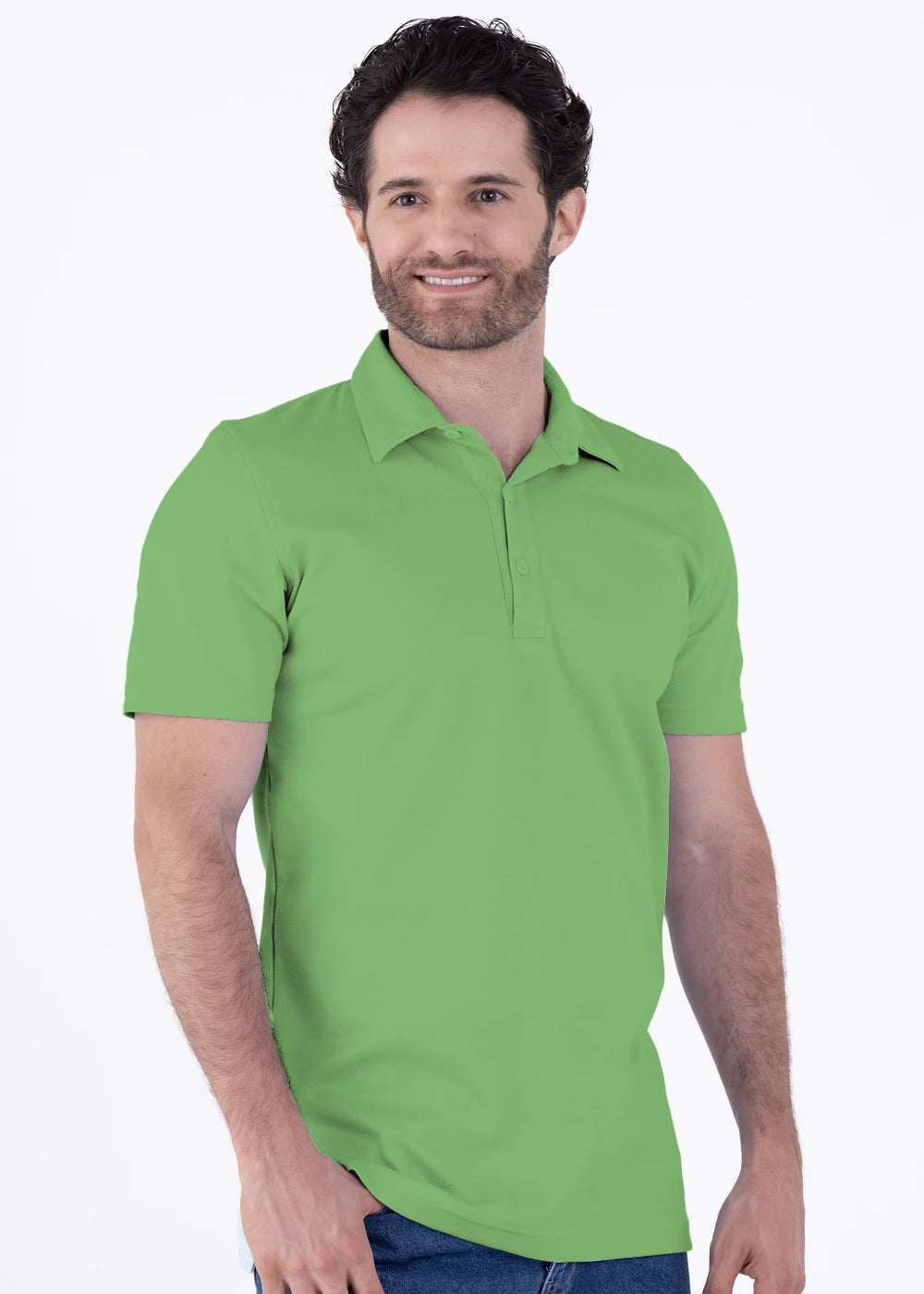 Playera Tipo Polo Hombre Manga Corta Sportiva Luxx