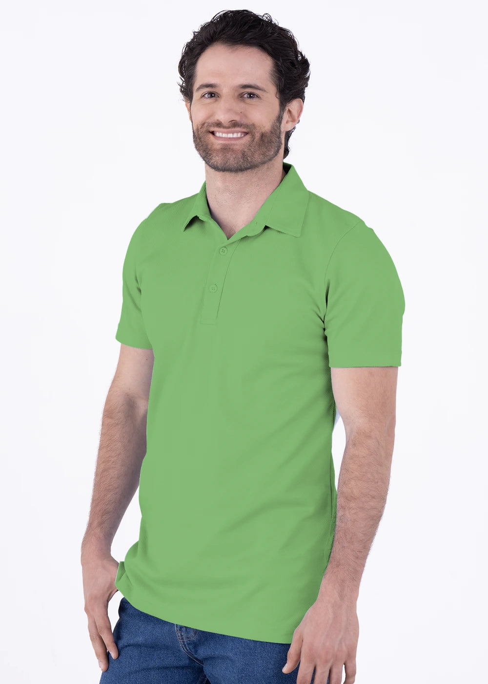 Playera Tipo Polo Hombre Manga Corta Sportiva Luxx