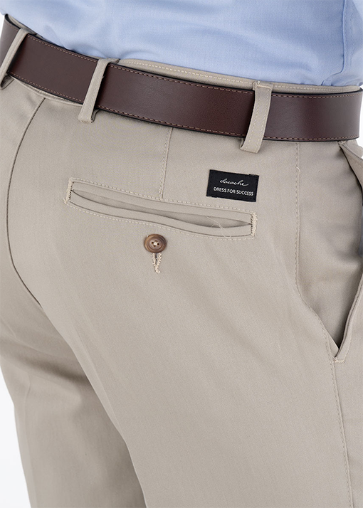 Pantalón Hombre Sin Pinzas Torino Flex