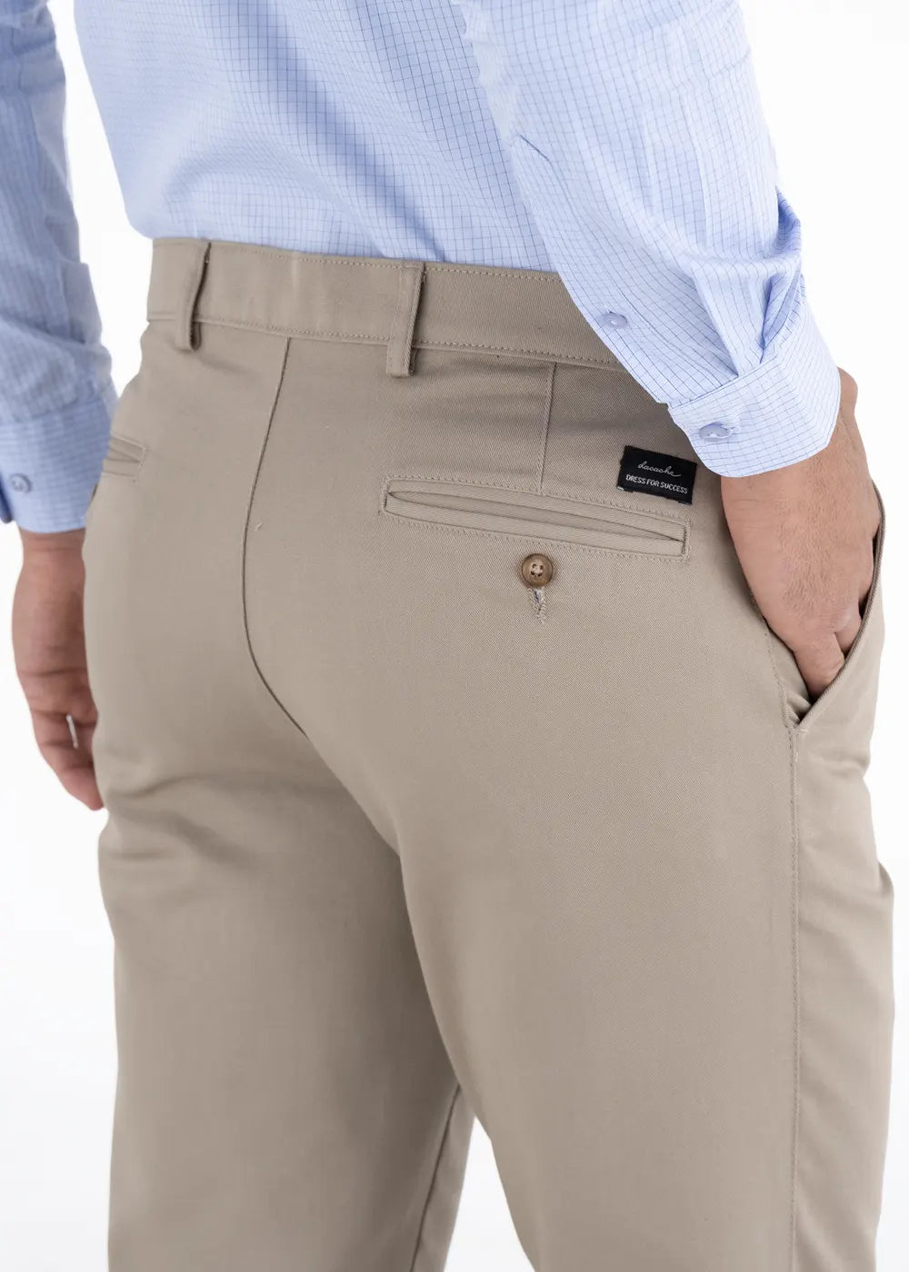 Pantalón Hombre Sin Pinzas Torino Flex