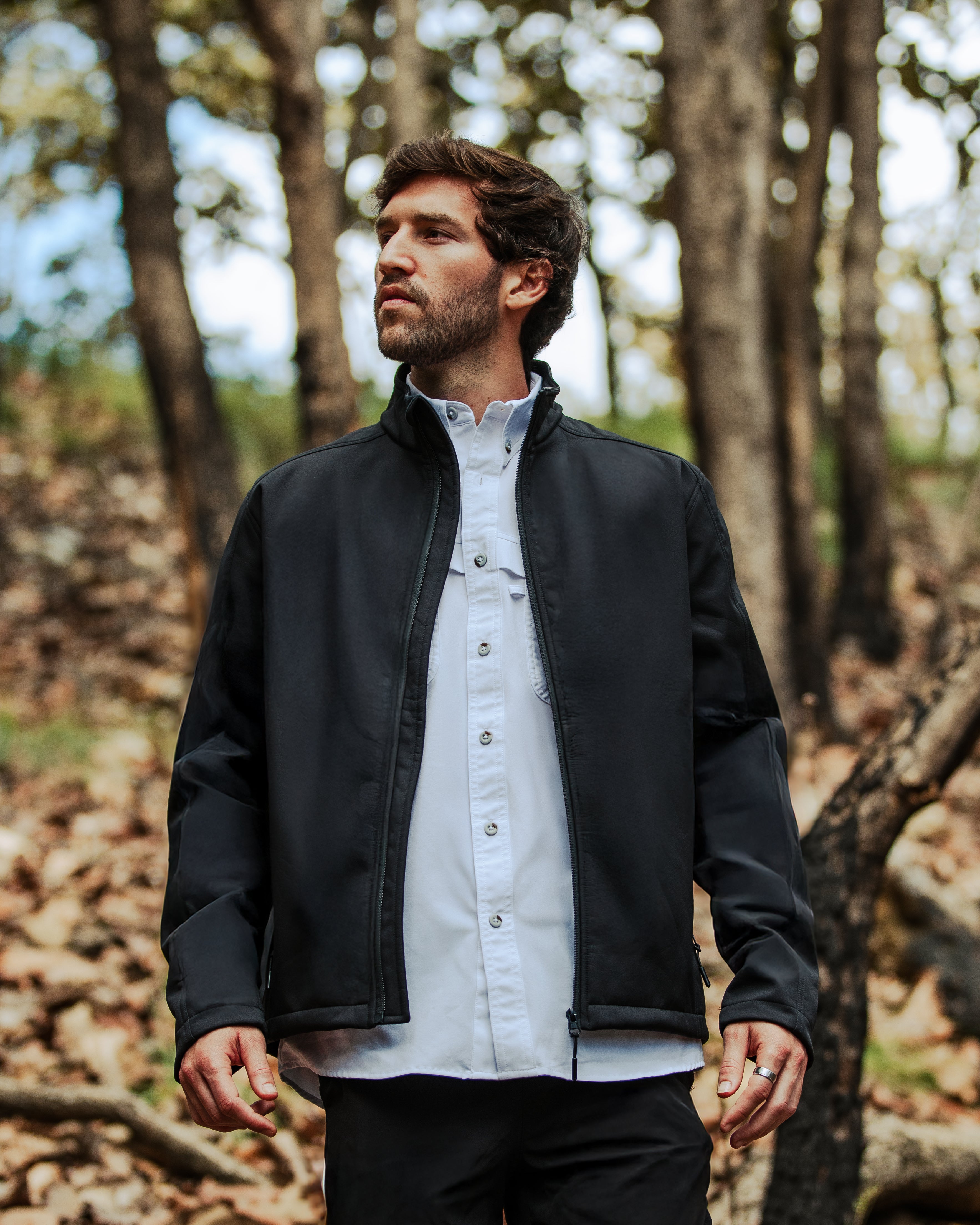 Chamarra Caballero Outland Soft Shell