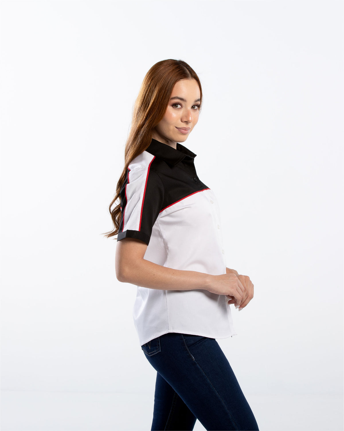 Blusa Mujer Manga Corta Scuderia