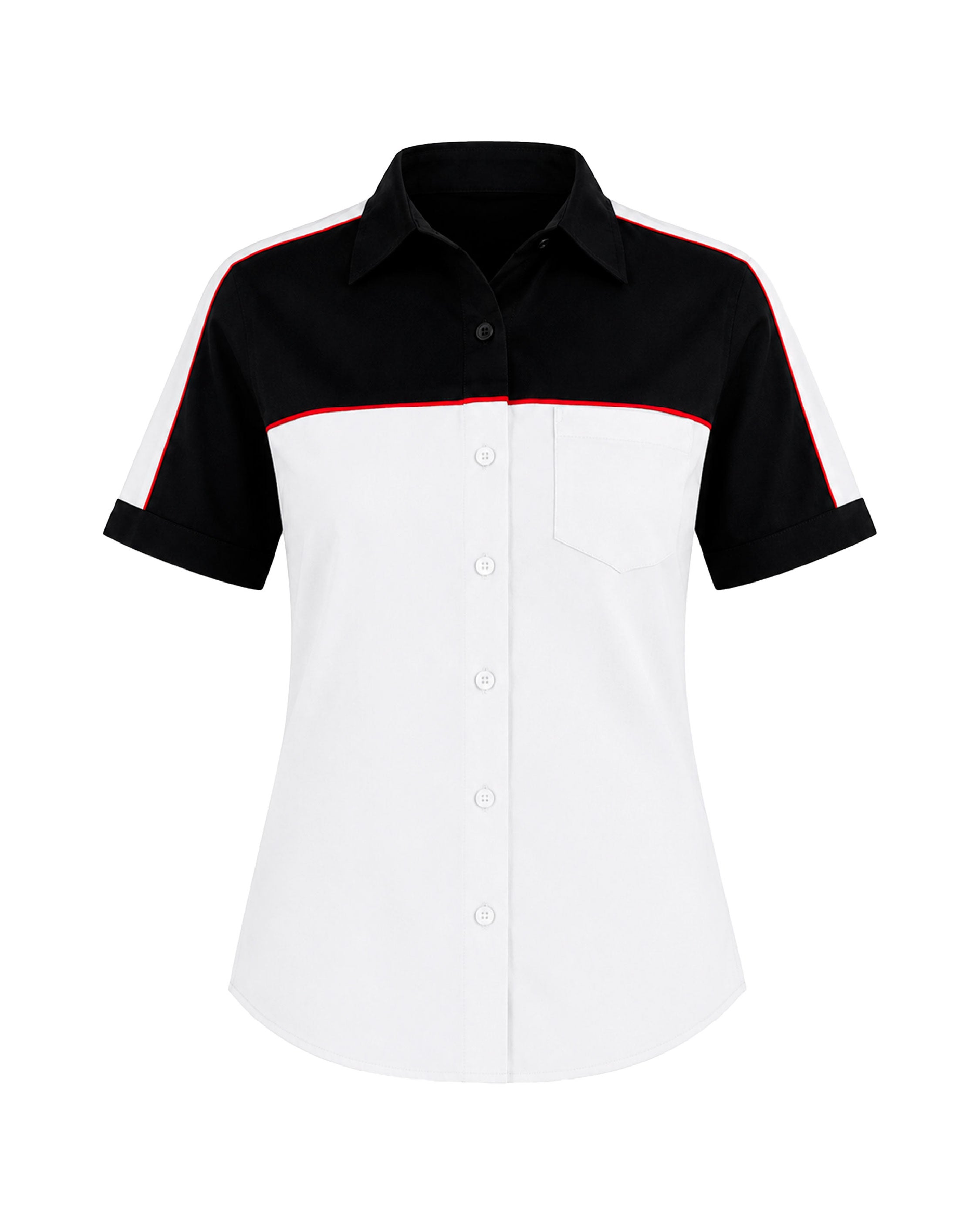 Blusa Mujer Manga Corta Scuderia