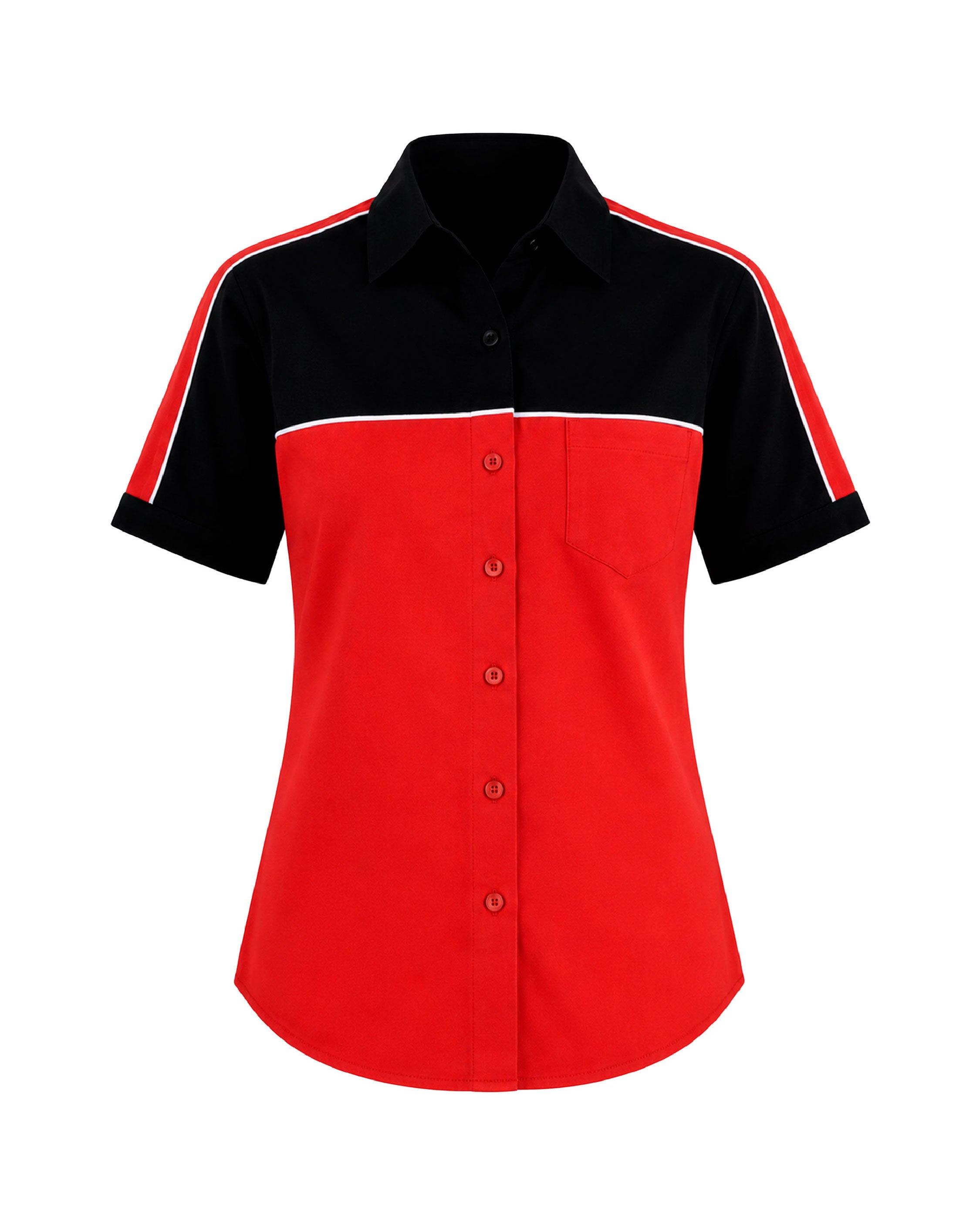 Blusa Mujer Manga Corta Scuderia