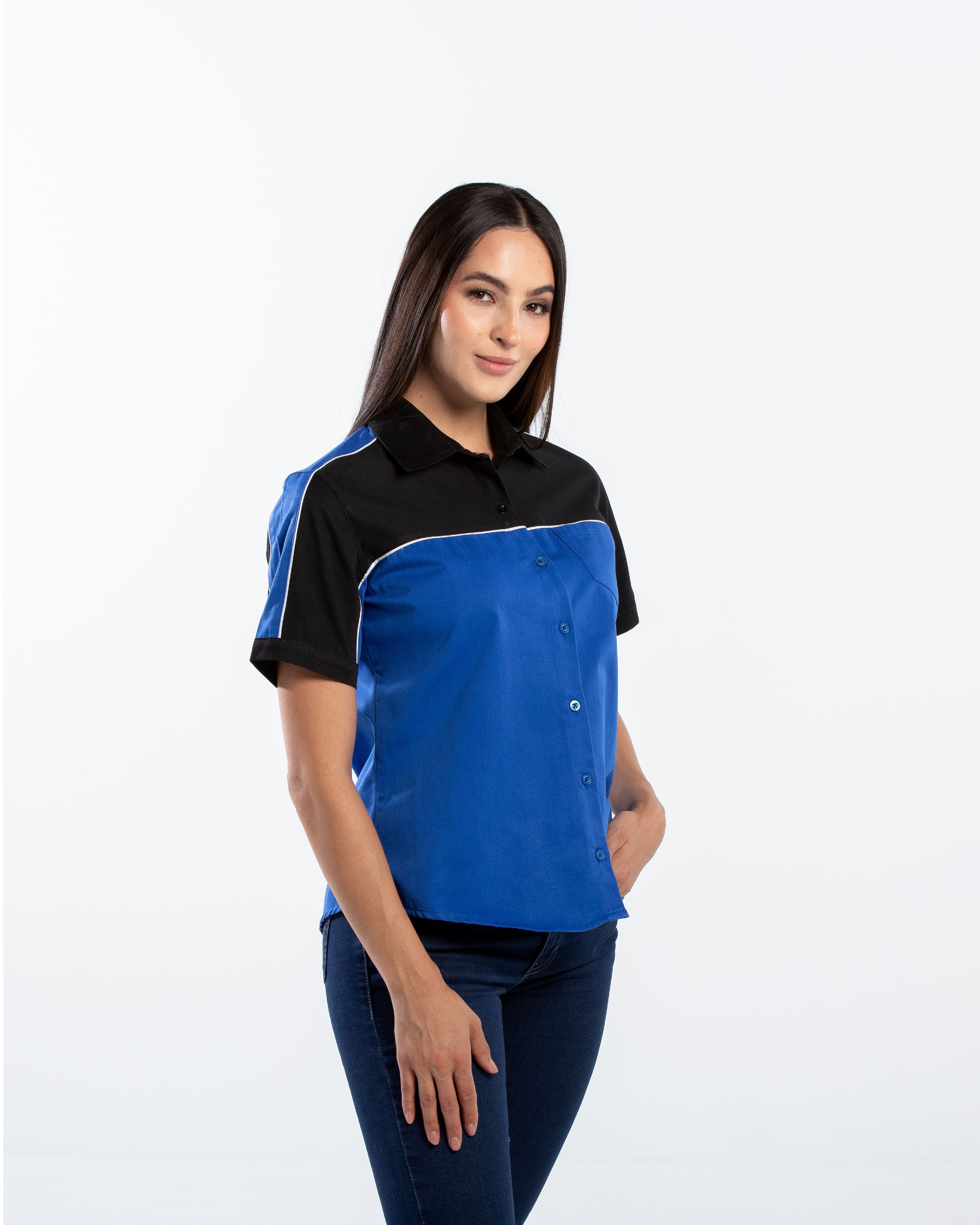 Blusa Mujer Manga Corta Scuderia