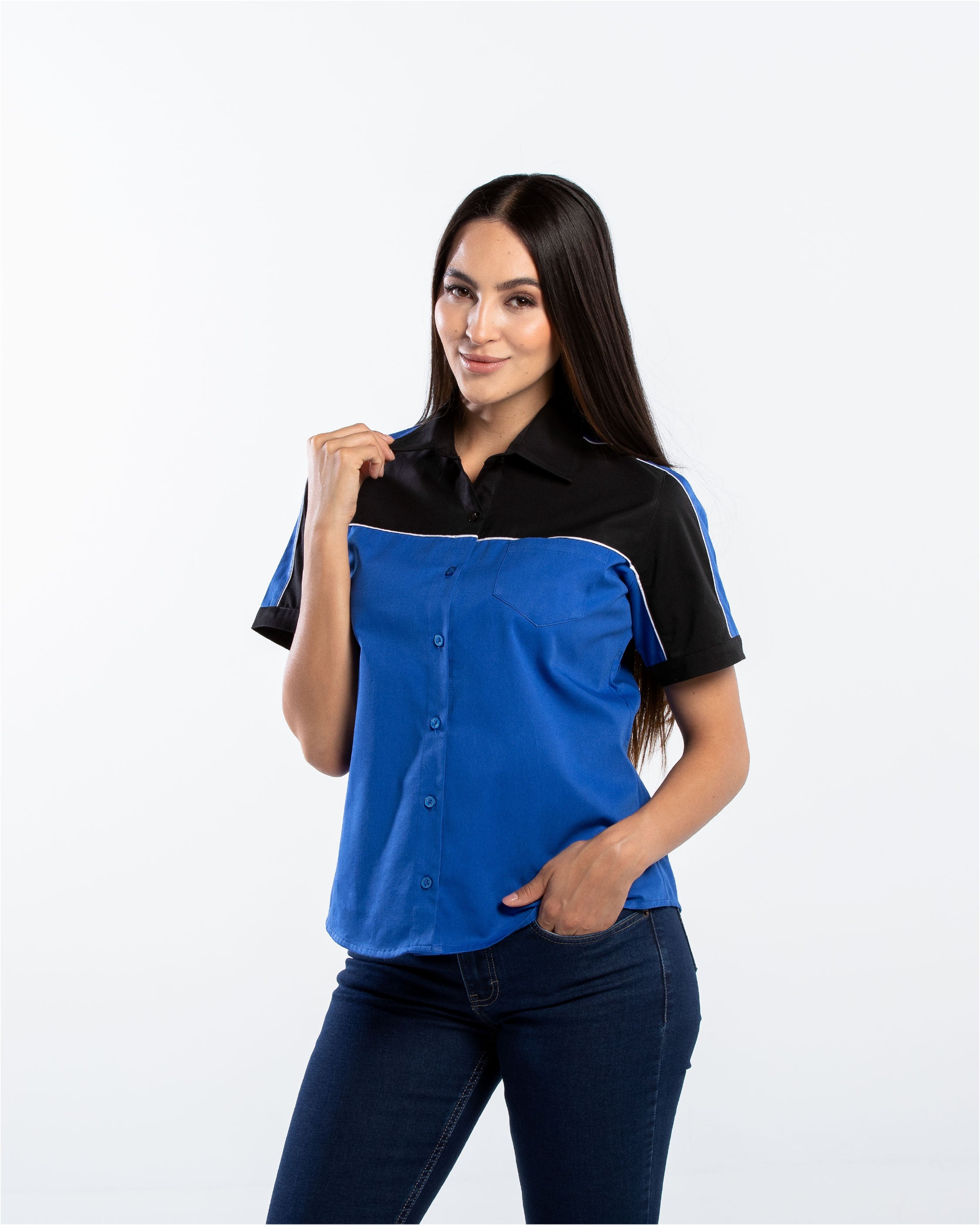 Blusa Mujer Manga Corta Scuderia