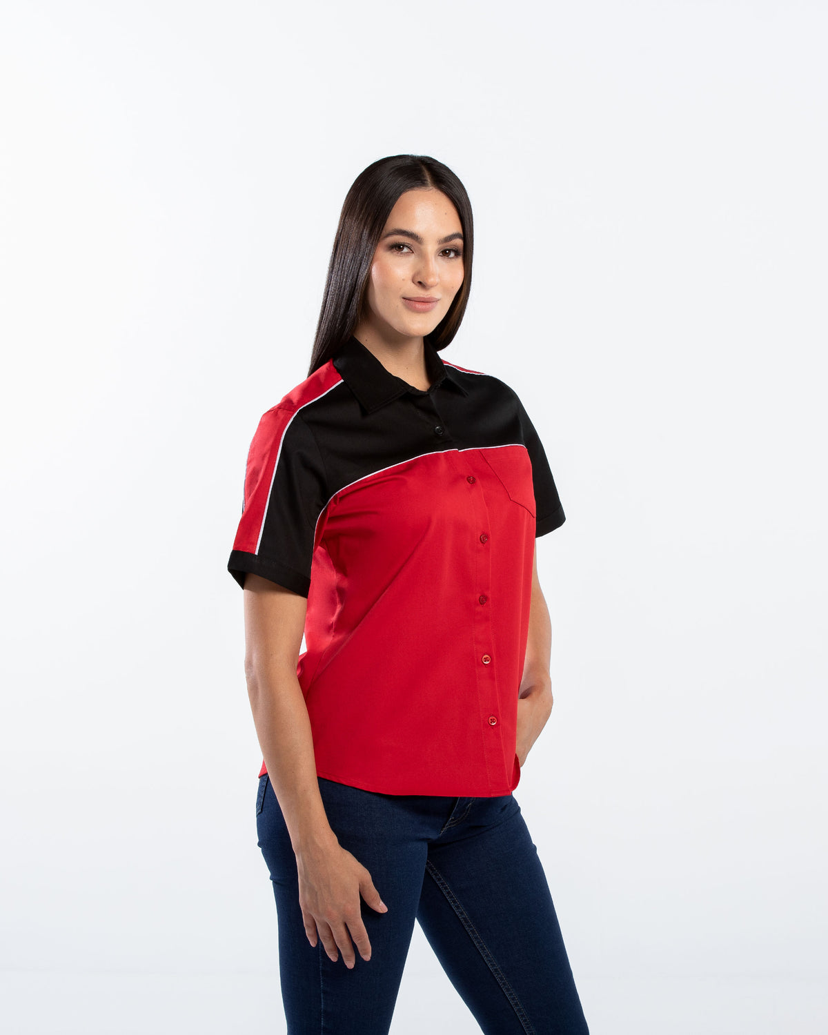 Blusa Mujer Manga Corta Scuderia