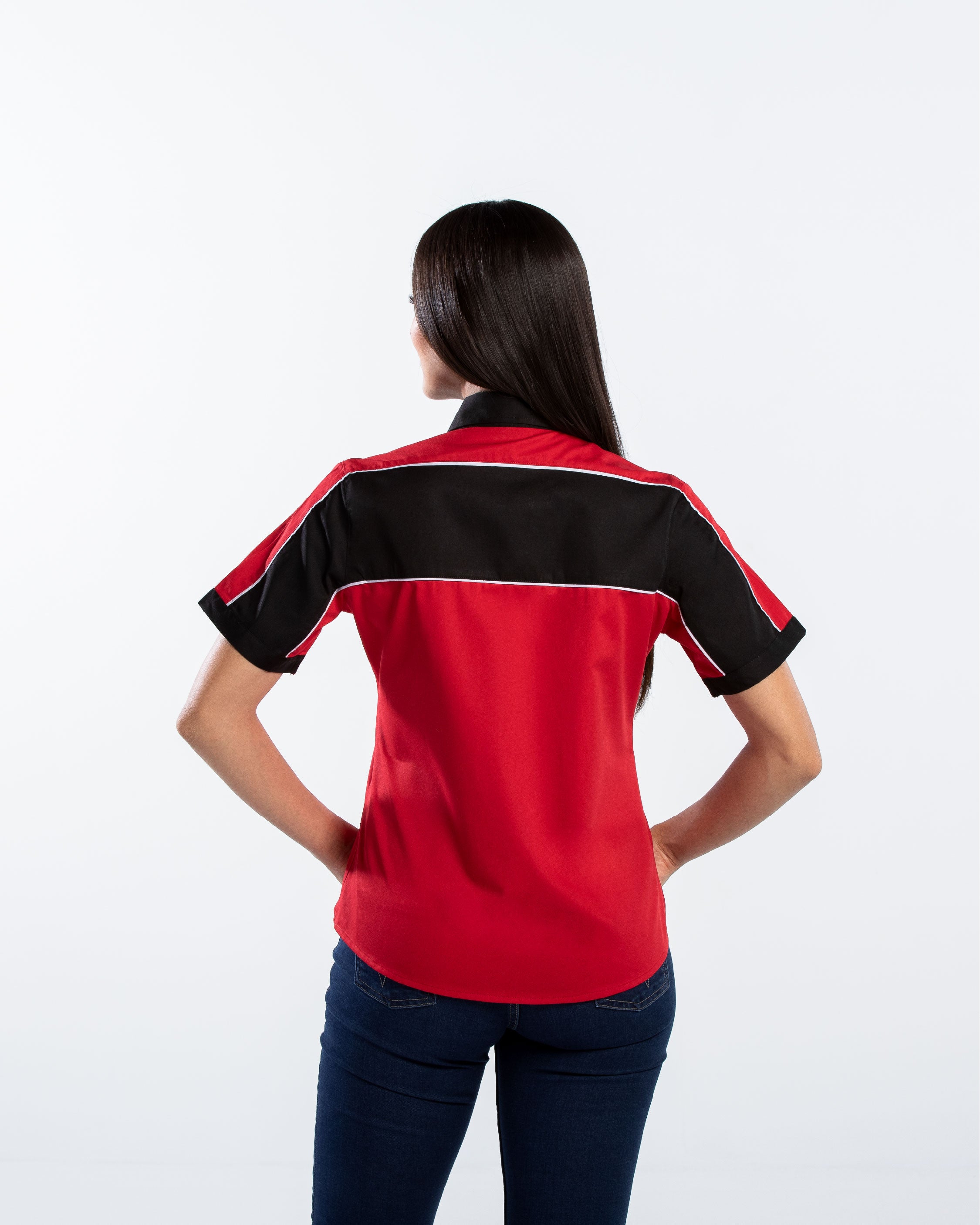Blusa Mujer Manga Corta Scuderia