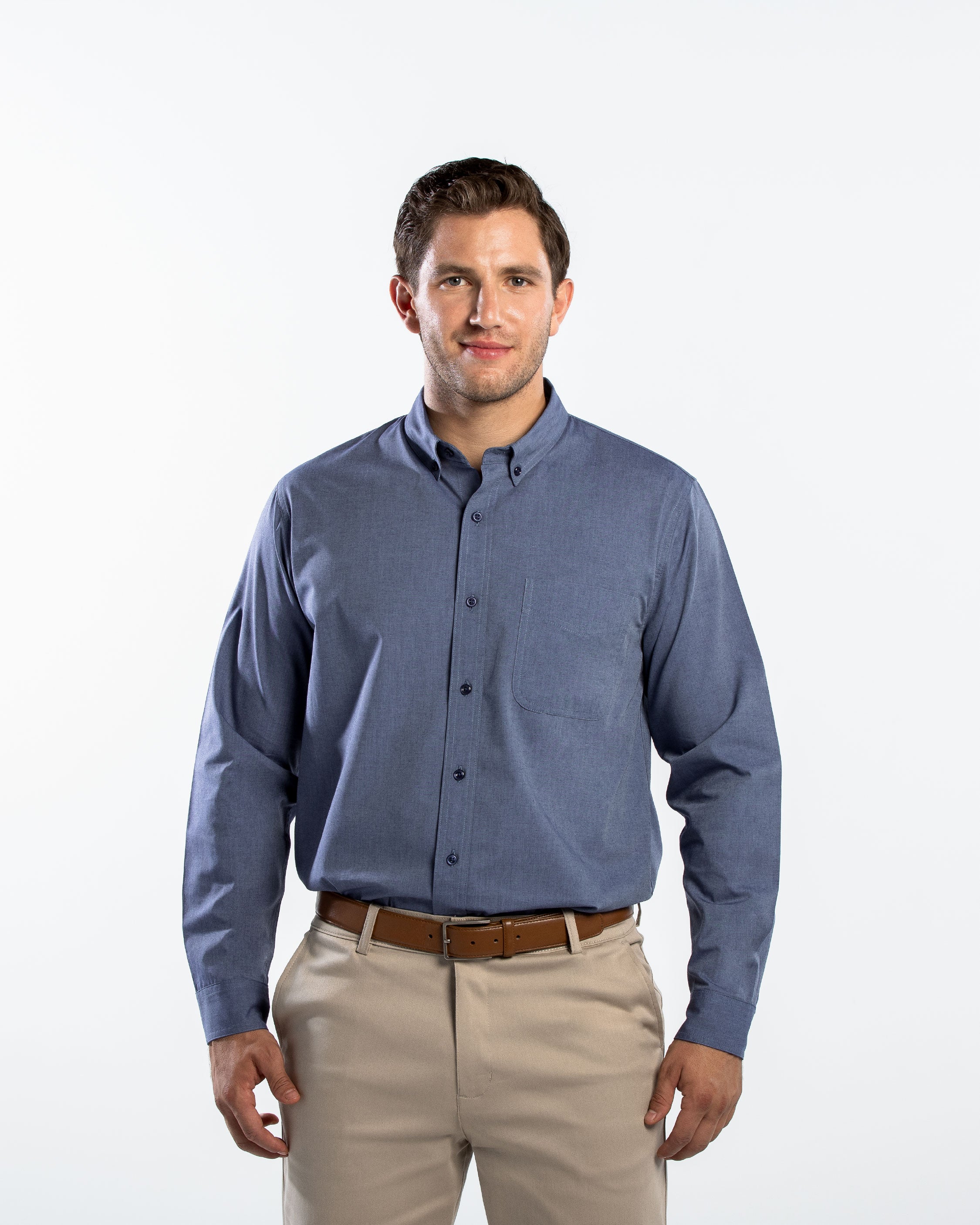 Camisa Hombre Manga Larga Siena
